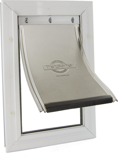 Porte pour chien Petsafe jusqu'à 7 kg aluminium blanc