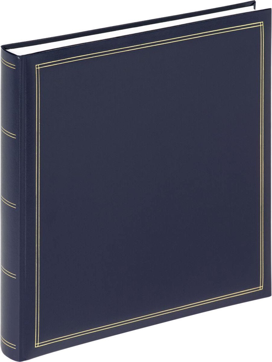 Walther fa-260-l monza - album classique - taille 33 x 34 cm - bleu