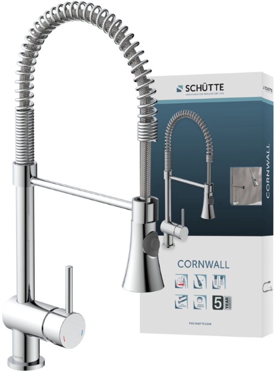 Schütte One -Button Mixer Cornwall Chrome -Colored