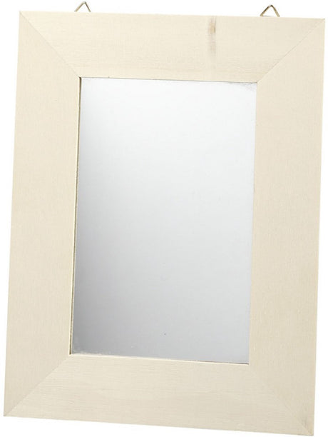 Société créative https : www.ccobby.nl cadre-avec-miroir-taille-20-8x15-9-cm-épaisseur-0-6-cm-1-pièce