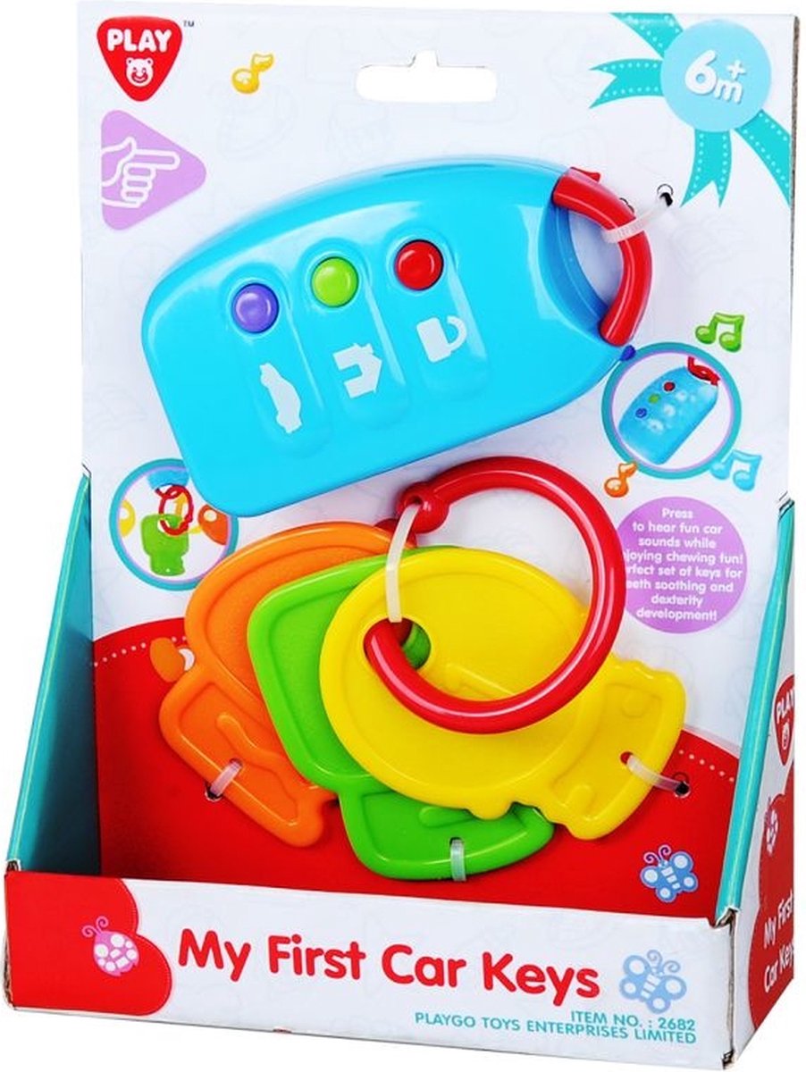 Playgo mes premières clés de voiture - 5 pcs.