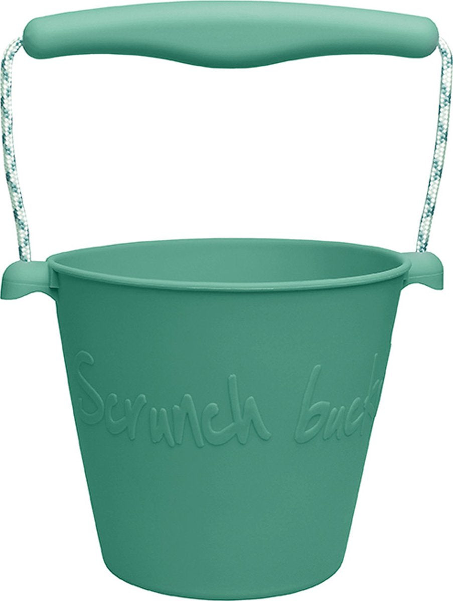 Seau à jouets Scrunch - pièce de monnaie - pliable - recyclable