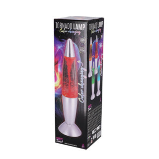 C'est la fête ! lampe tornade party time LED décolorante 35 cm
