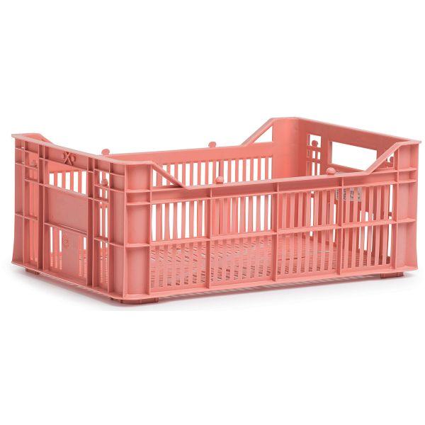 Urban proof bicycle crate Helsinki plastic 7l warm pink 30x20x11 cm