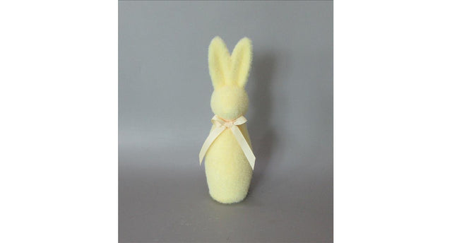 Rabbit flock 7x7x22h yellow
