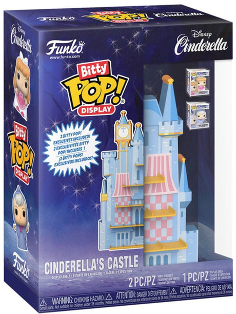 Funko Disney Bitty Pop! présentoir avec 2 figurines en vinyle La poupée du château de Cendrillon ! figurine - 2 cm