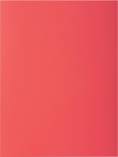 Exacompta rock''s 80 - paquet de 100 chemises à insert 22x31cm pour A4 - rouge - 800012e