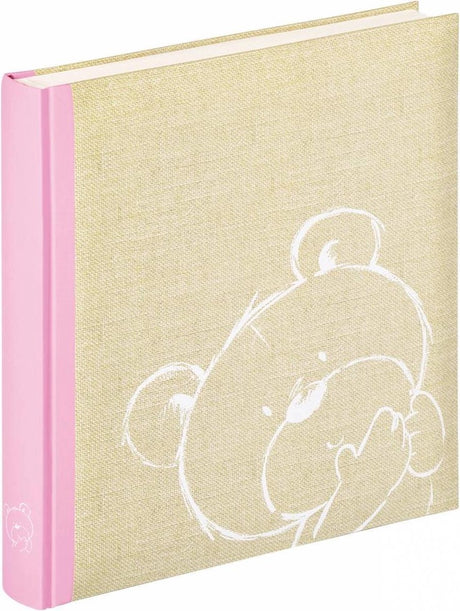Walther uk-151-r dreamtime - album bébé - taille 28 x 31 cm - beige rose