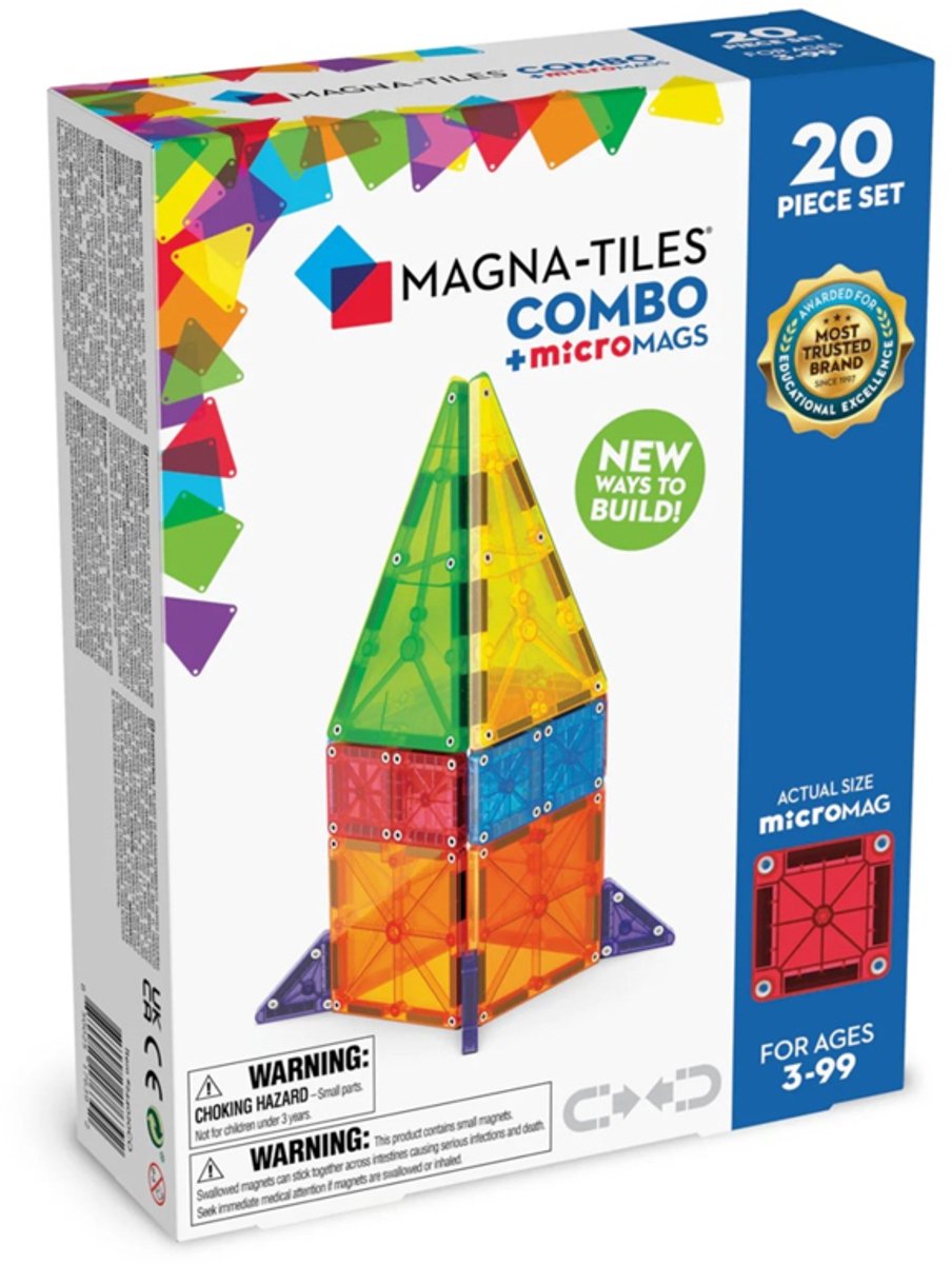 Tuiles Magna | ensemble combo 20 pièces