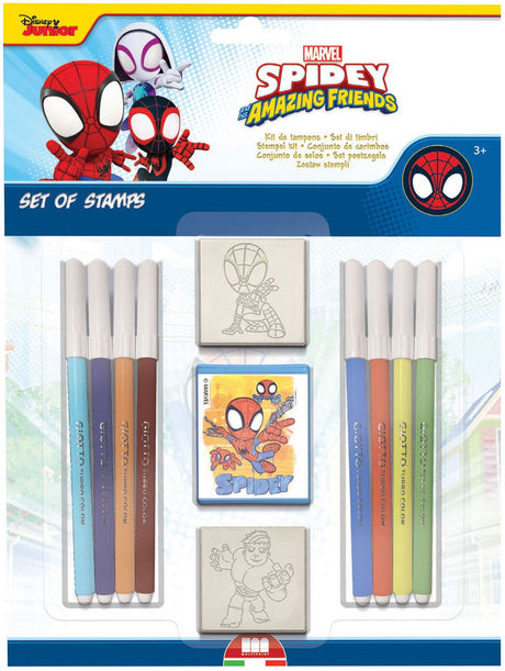 Ensemble de tampons Spidey multiprint, 11dlg.
