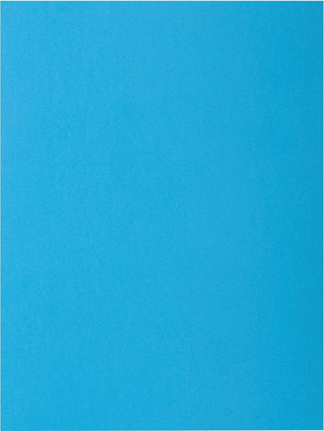 Exacompta rock''s 80 - paquet de 100 chemises à insert 22x31cm pour A4 - bleu - 800019e