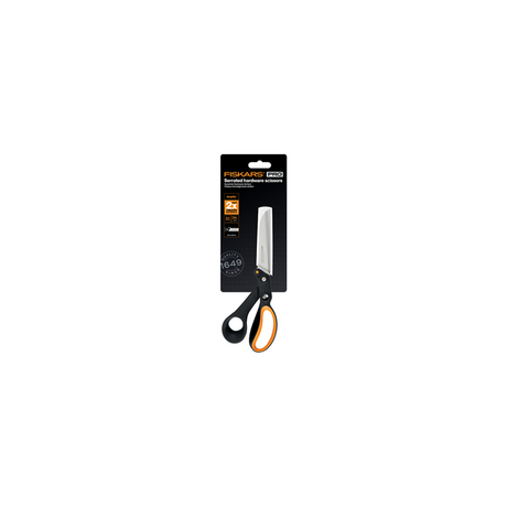 Ciseaux de quincaillerie Fiskars 24 cm - dentelés