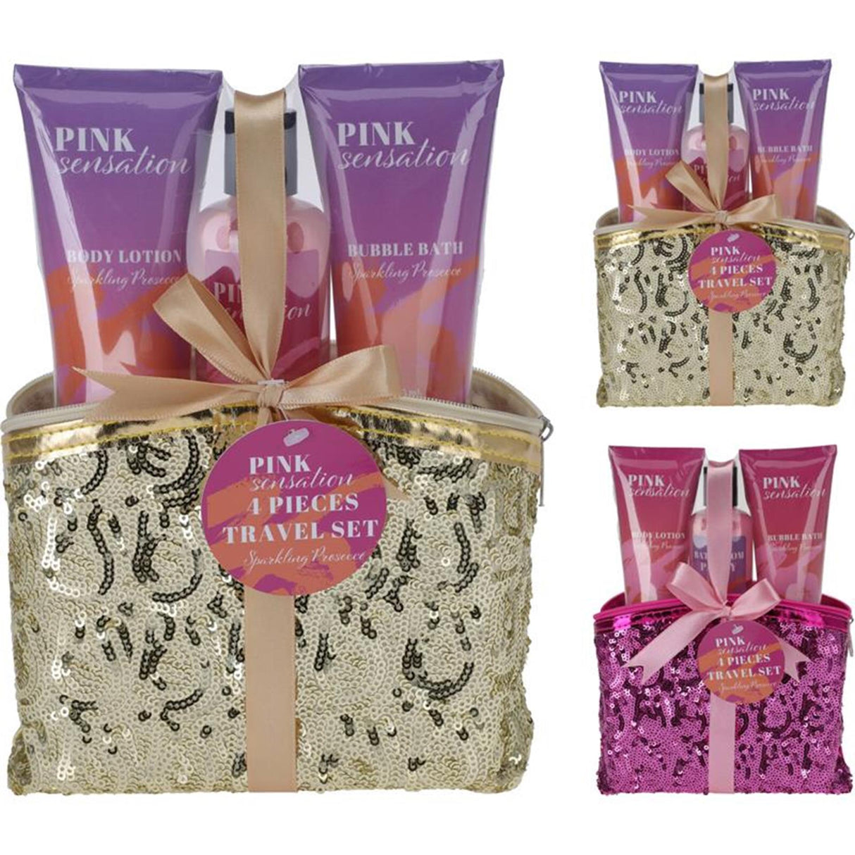 Coffret cadeau de bain 4 pièces