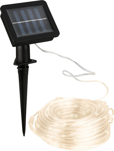 Briloner - ruban LED solaire, 100x LED, ip44, extérieur, 10m