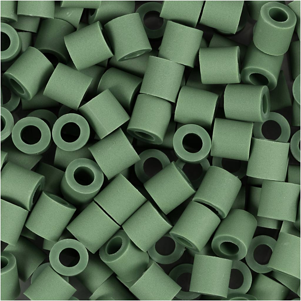 Creativ company nabbi bioperles 5x5mm vert foncé - 1000 pcs.