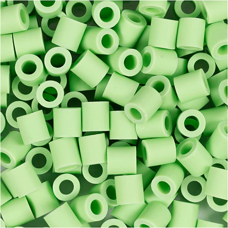 Creativ company nabbi bioperles 5x5mm vert pastel - 1000pcs.