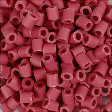 Biobilles Nabbi de , dim. 5x5 mm, diamètre du trou 2,5 mm, moyen, rouge, 1000 pièces 1 boîte