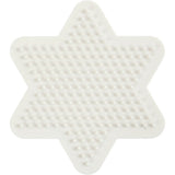 Creativ company plaque de base nabbi biobeads, étoile, taille 9,8x9,8 cm, moyenne, 1 pièce