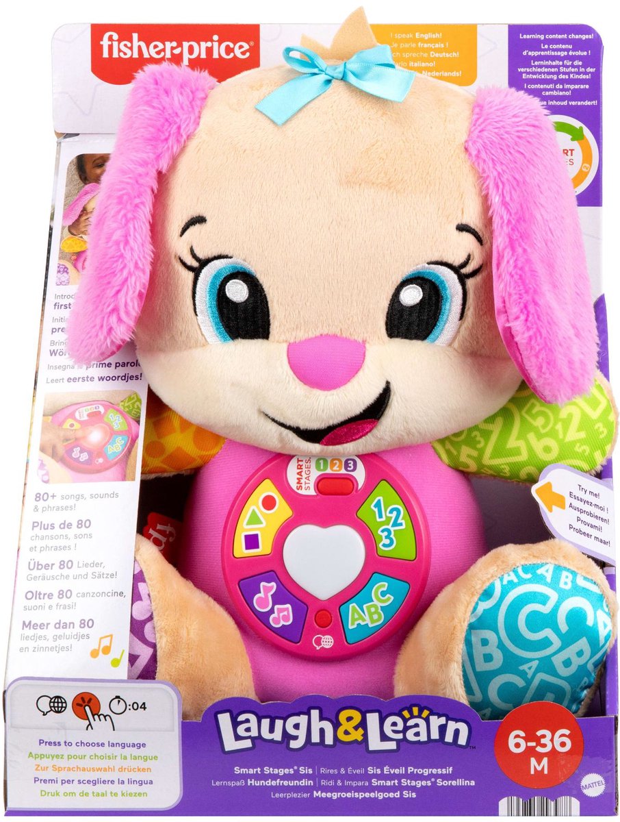 Sœur chiot Fisher Price + lumière et son
