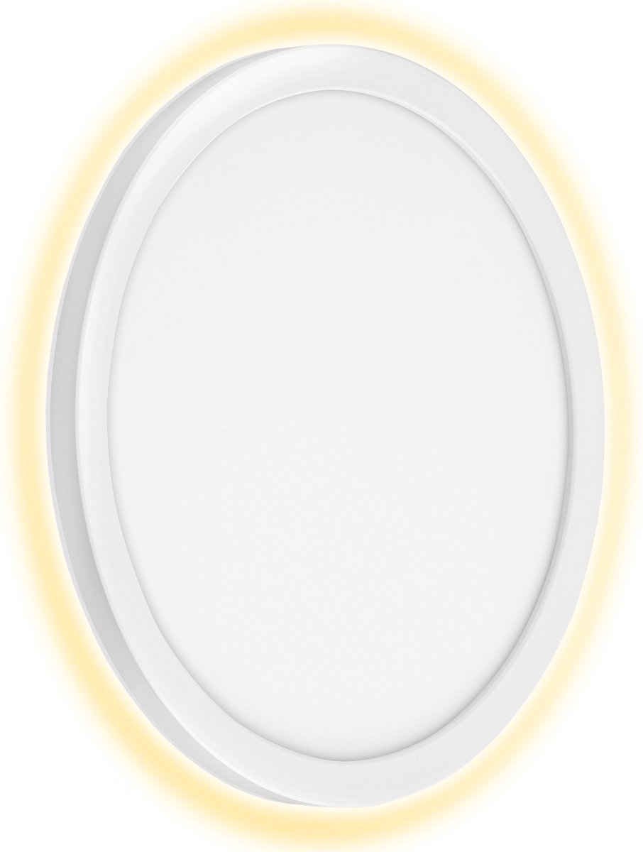 Telefunken - nizza - Applique LED d'extérieur, ip44, 4000k, 15w, ø28cm, blanc