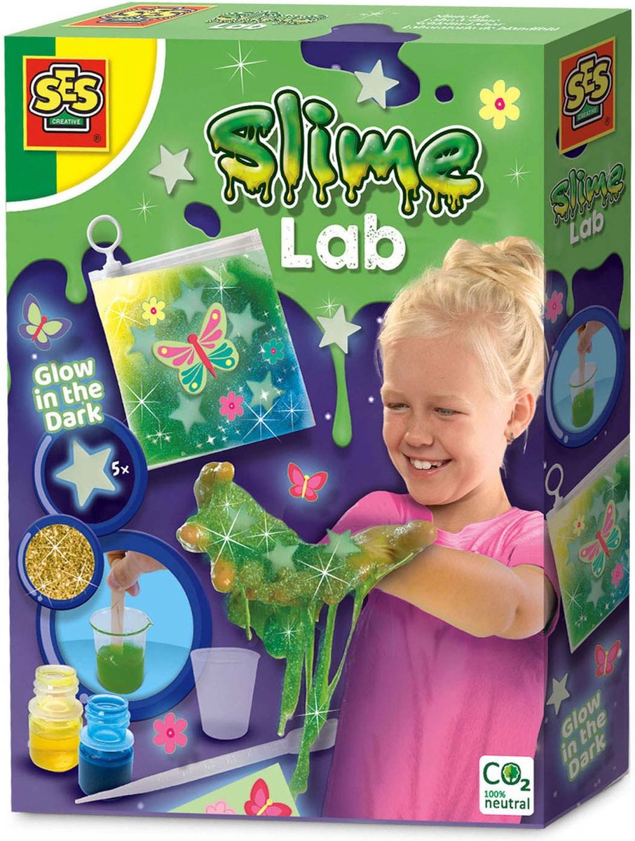 Ses slime lab - brille dans le noir