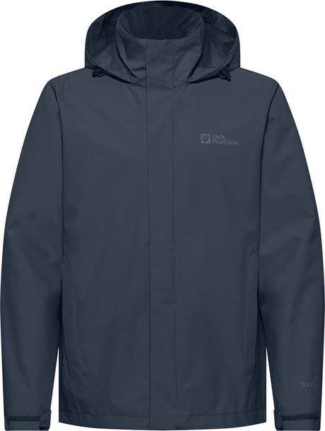 Veste outdoor homme Jack wolfskin trailtime 2l jkt m - ciel de minuit