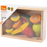 Viga ensemble de fruits à découper, 17 parties 1 boîte
