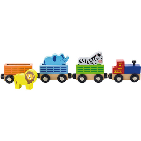 Accessoires ferroviaires Viga, train avec animaux, 7 parties 1 set