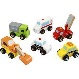Viga mini voitures, taille 7-9 cm, 6 pièces 1 boîte