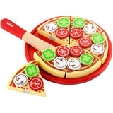 Pizza en bois Viga, taille 23x3,5 cm, 1 pièce