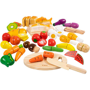 Https : www.ccobby.nl viga-playset-cuttable-wooden-food-ware-45-parts-1-set