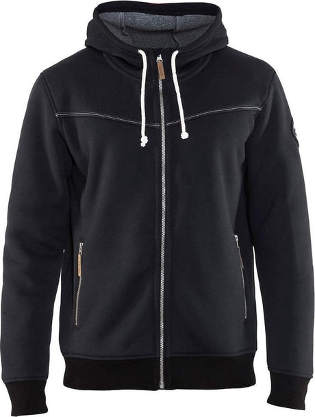 Blåkläder 4933-2514 sweat à capuche avec doublure chaude noir taille xxl