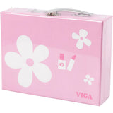 Viga coffret de jeu de beauté en bois, 10 pièces 1 set