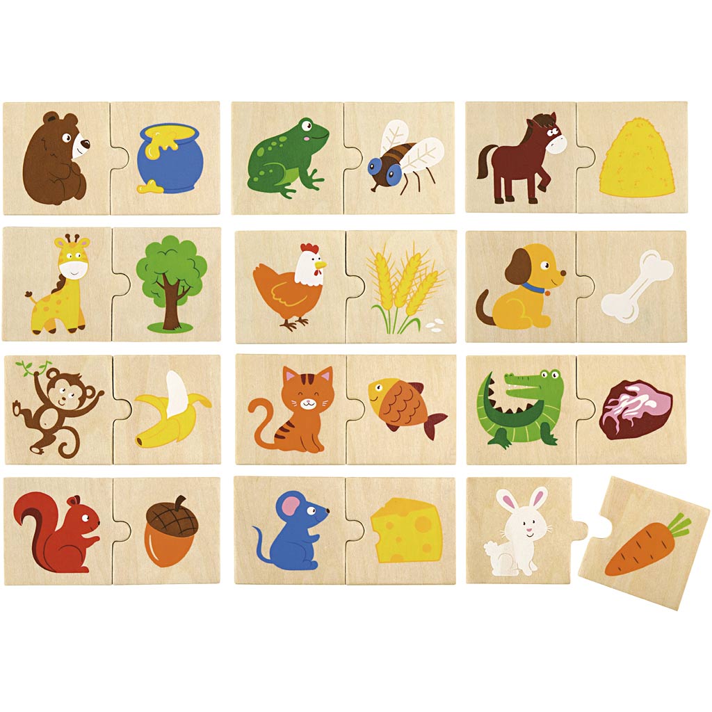 Viga puzzle, 12 pièces 1 set