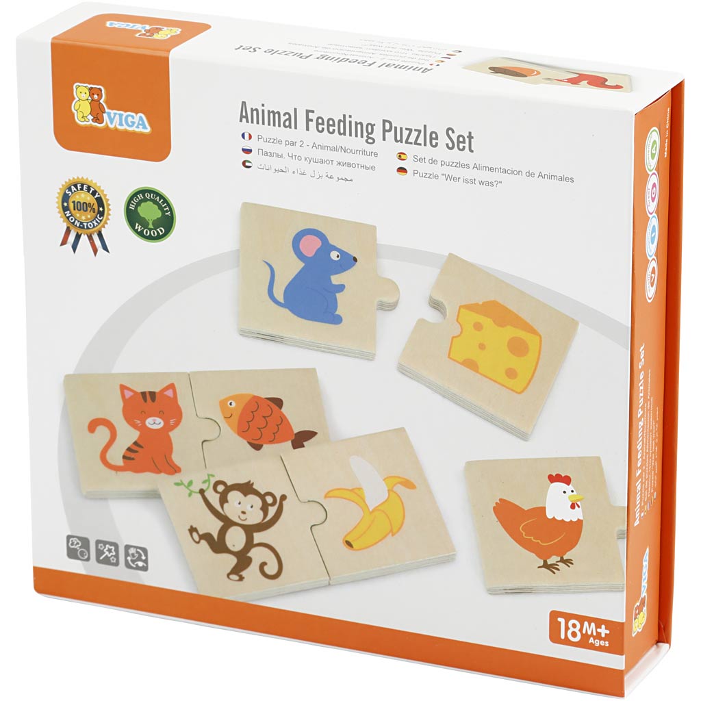 Viga puzzle, 12 pièces 1 set