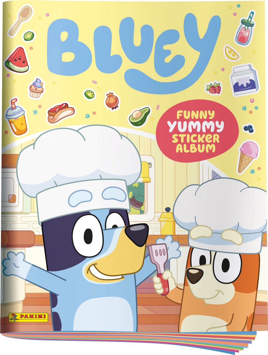 Panini - autocollant bleu 3 - pack de démarrage