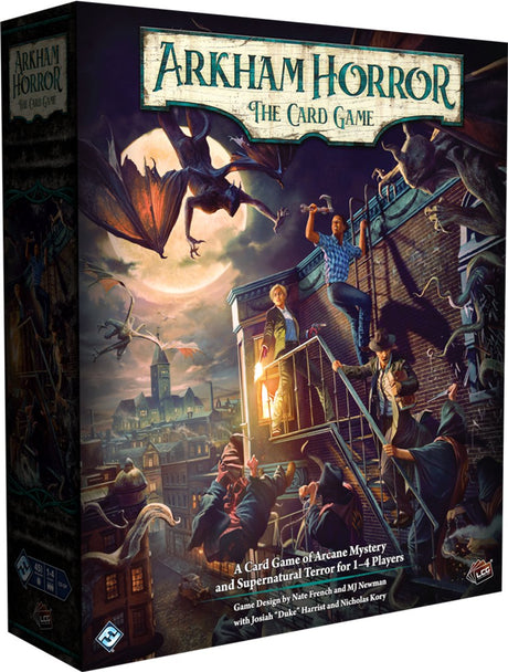 Asmodee Arkham jeu de cartes d'horreur chapitre deux jeu de base.