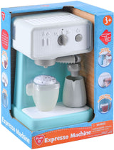 Machine à expresso Playgo blanc bleu - 3 pièces.