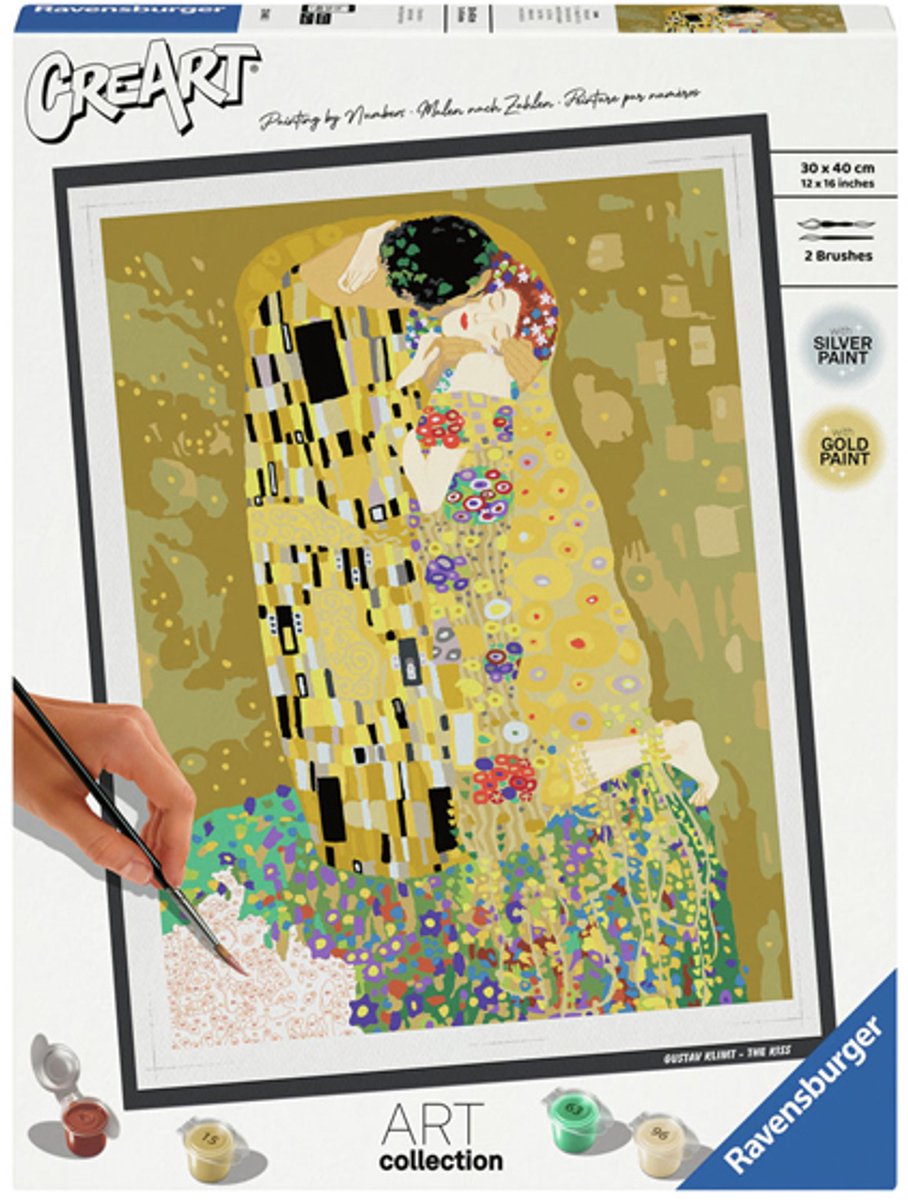 Ravensburger Creart peinture au numéro - The Kiss Klimt