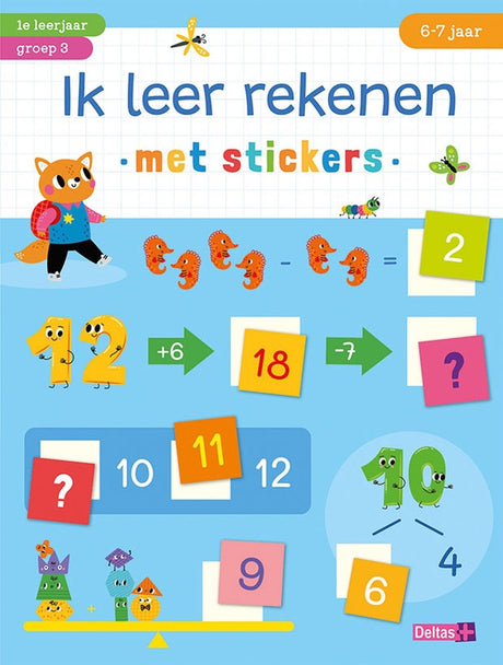 Deltas J'apprends l'arithmétique avec des autocollants 6-7 ans