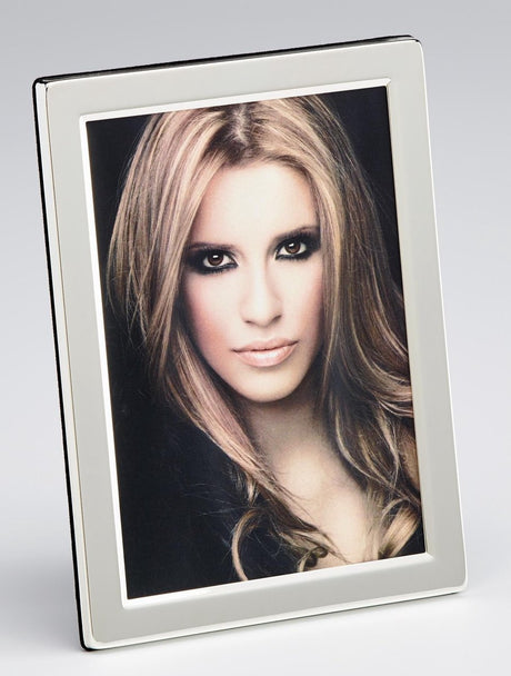 Walther lola - cadre portrait en métal - format photo 13x18 cm - argent