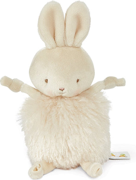 Bunnies by the bay peluche roly poly - peluche - détails brodés - lapin - 13 cm - beige