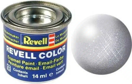 Peinture Revell pour maquette numéro 90 argent métallisé