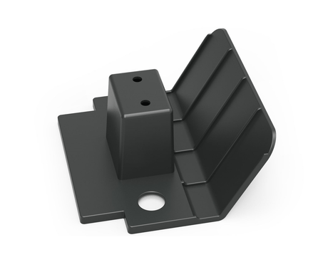 Support serpillière plat Numatic noir recyclé (1 pièce)