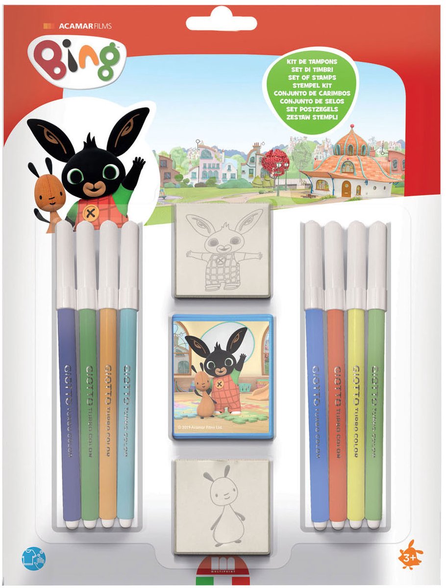 Ensemble de timbres multiprint Bing, 11dlg.
