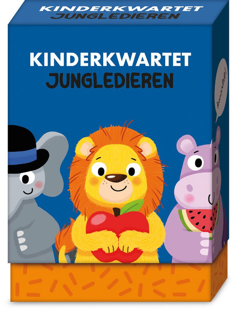 Quatuor d'images pour enfants - animaux de la jungle