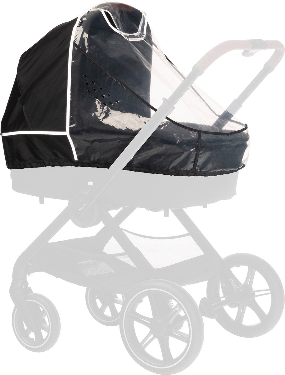 Housse de pluie pour nacelle Hauck pour lit de voyage - transparent