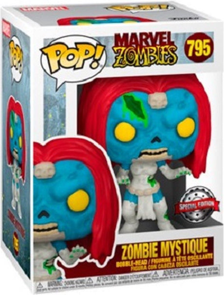 Funko-pop ! Marvel Zombies - Zombie Mystique # 795 exclusif