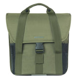 Sacoche de vélo simple Basil Go 16 litres 15 x 29 x 34 cm - vert foncé