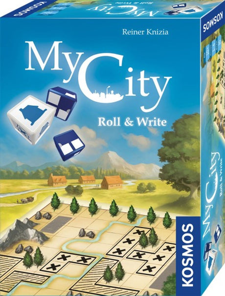 Kosmos my city roll écrire un jeu de société de 30 min
